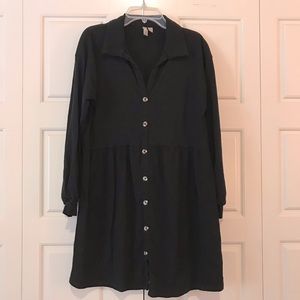 ASOS Black Cotton Dress